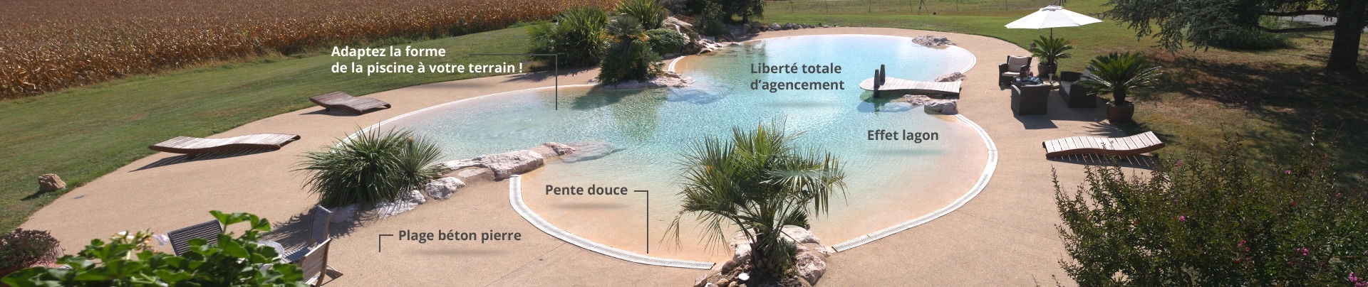 Piscine Naturaswim Vaucluse construction durable