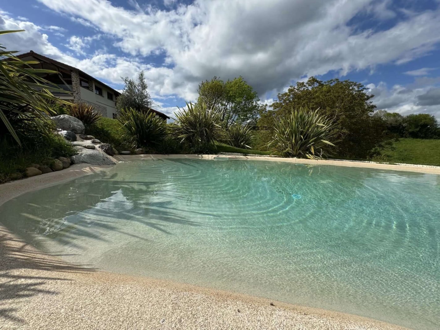 Realisation piscine plage immergee vaucluse